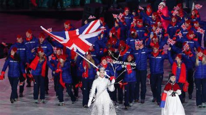 Why two flag bearers olympics?
