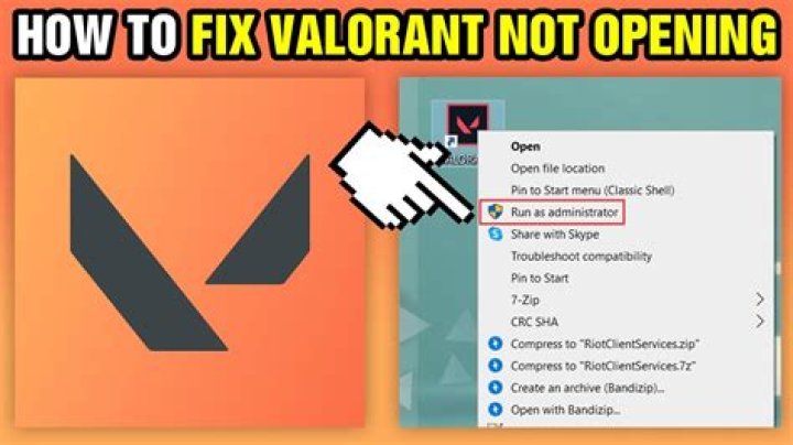 Why valorant is not opening?