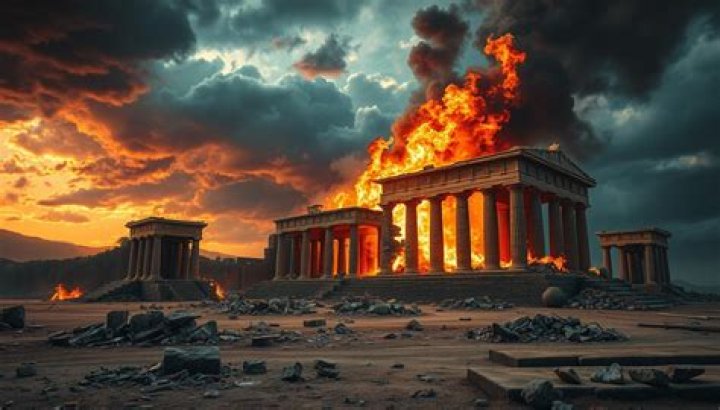 Why was solomon's temple destroyed?