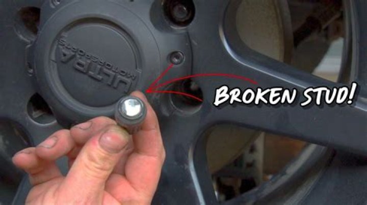 Why wheel stud broke off?