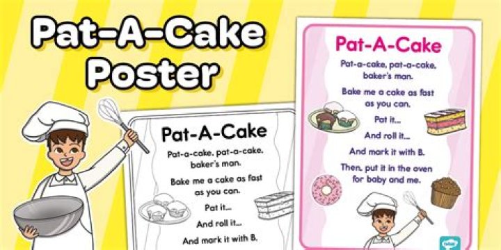 Why would you pat a cake?
