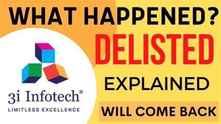 Will 3i infotech delisting?
