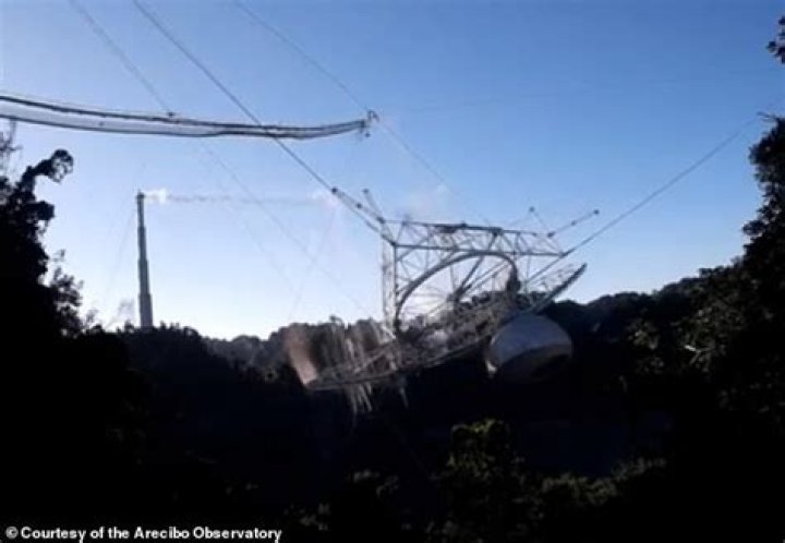 Will arecibo be rebuilt?