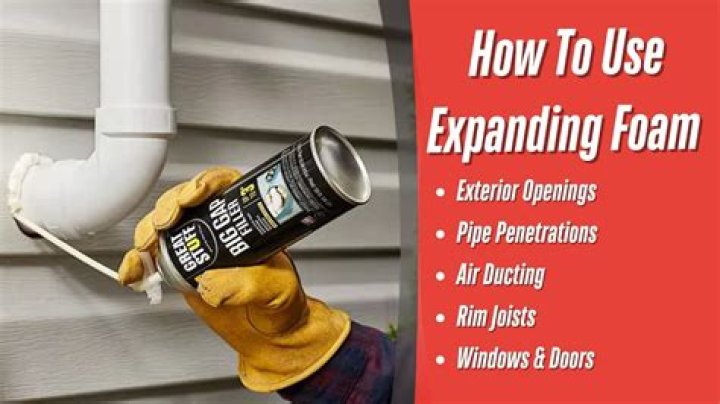 Will expanding foam cure under water?