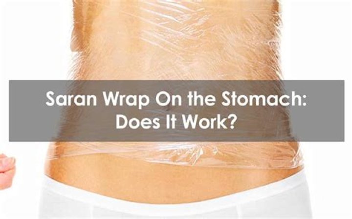 Will saran wrap shrink my stomach?