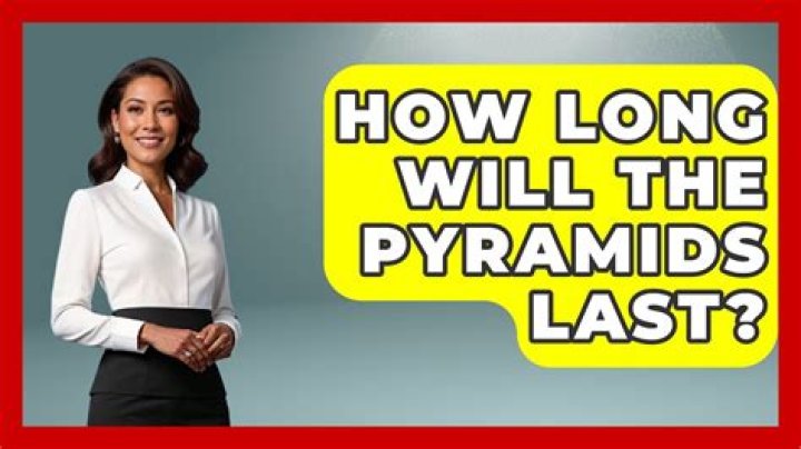 Will the pyramids last forever?