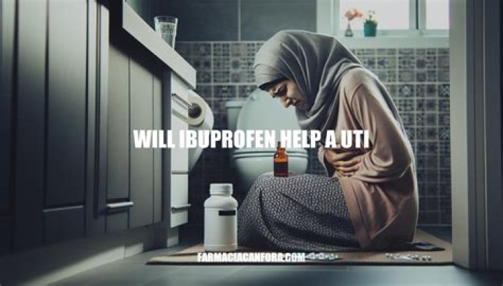 Would ibuprofen help a uti?